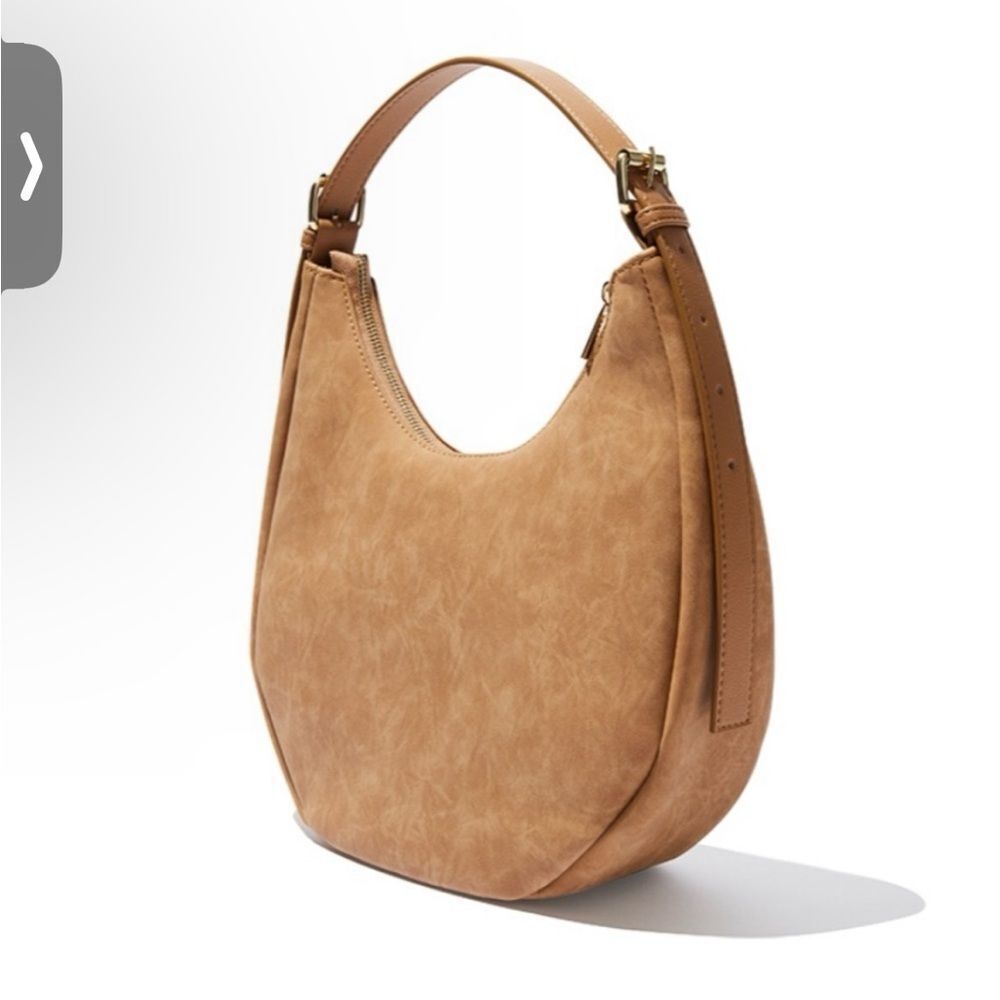 4th + Reckless // Una Faux Suede Crescent Bag - NWT‎